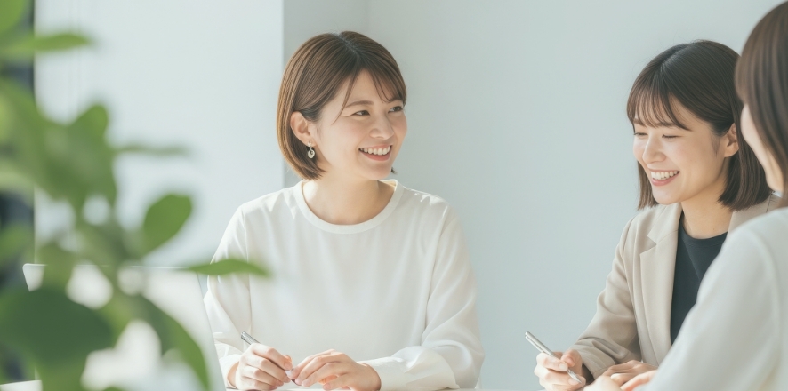 多機関で共有し、次の一歩につなげます。