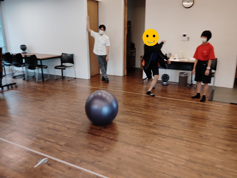 室内レク(コロコロドッジボール・ドッヂビー)