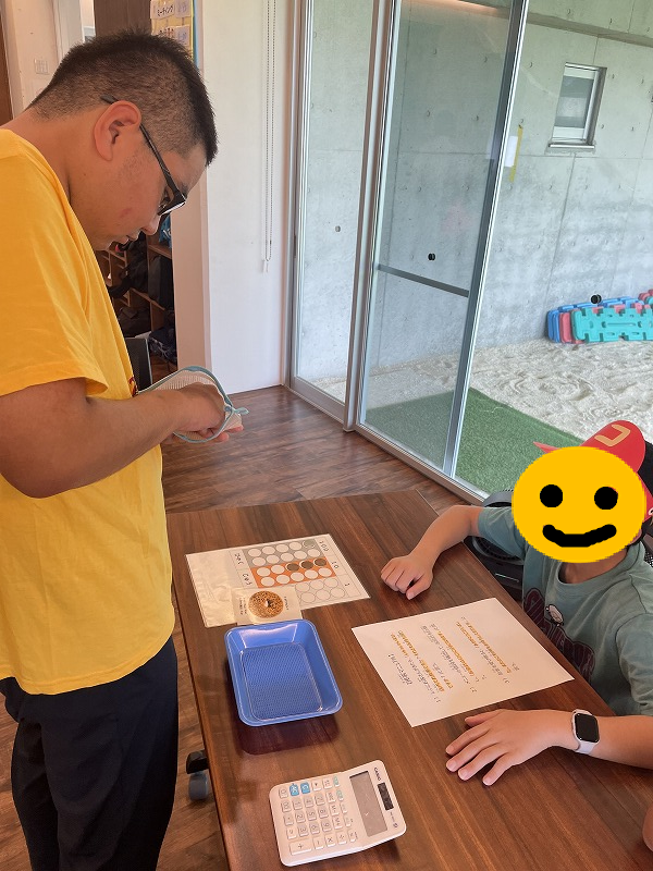 お金の学習(買い物・就労学習)