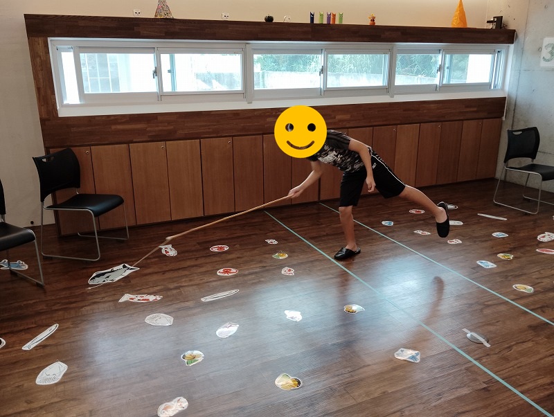 室内レク（釣りゲーム）