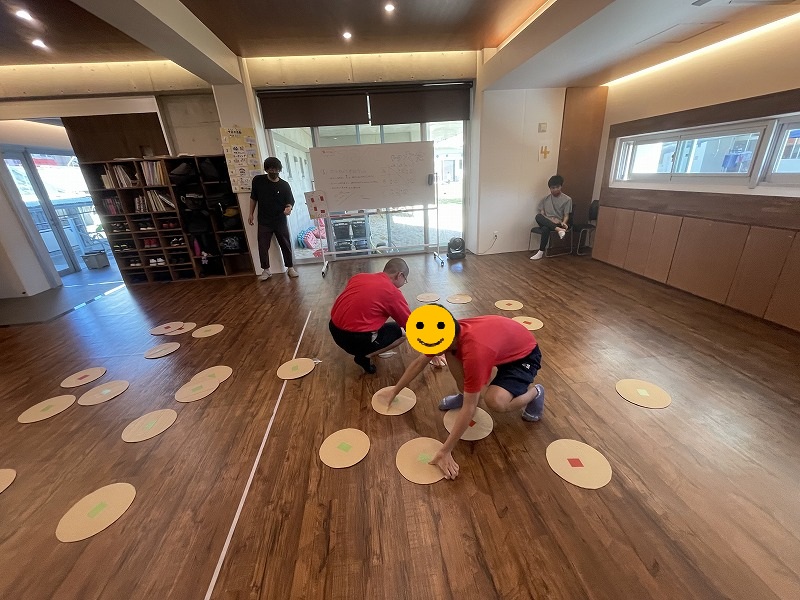 室内レク（陣取りゲーム）