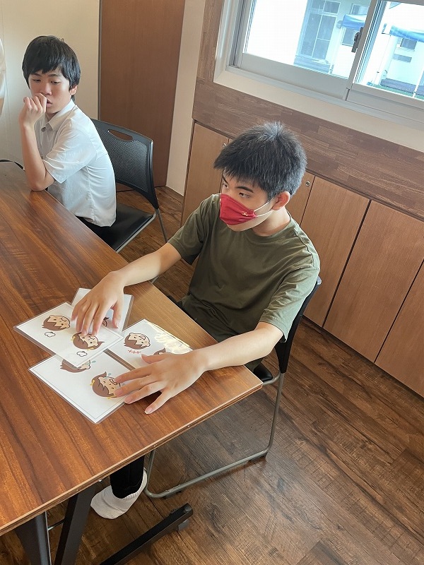 SST（気持ちを考える）＆自立課題