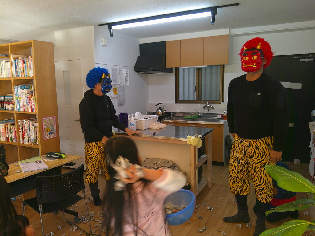 ふらっとココにの節分