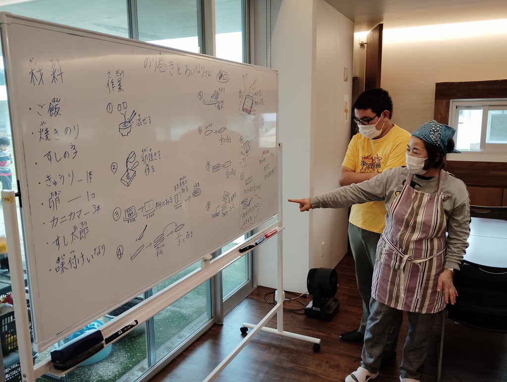 クッキング（巻き寿司）