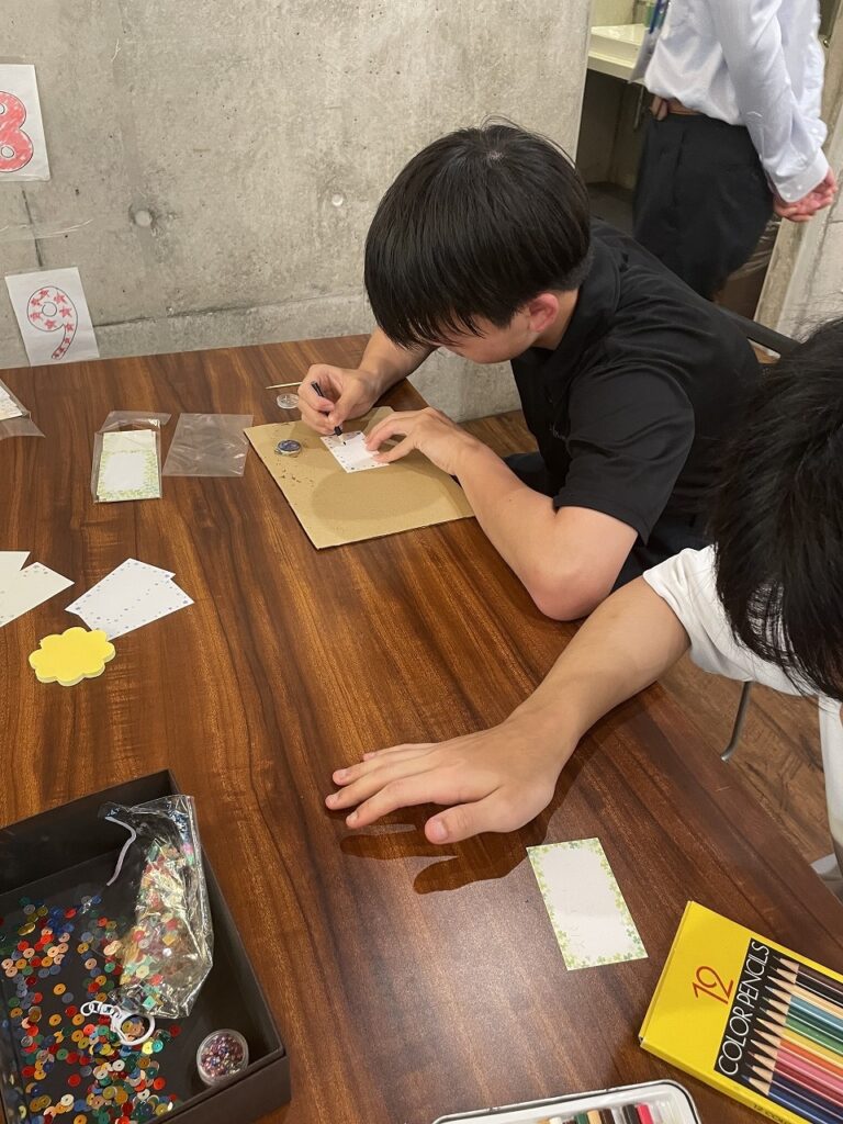 父の日プレゼント作り①