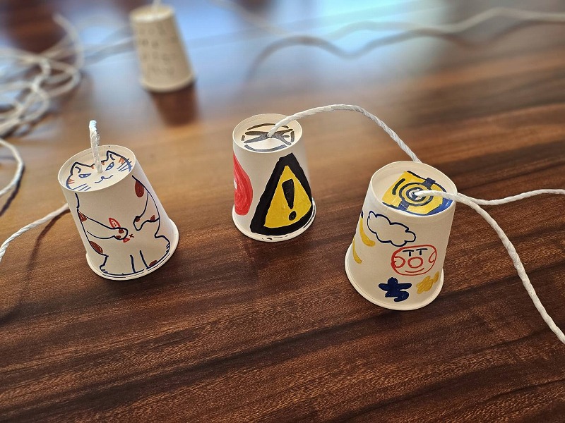 室内レク（コップゲーム）