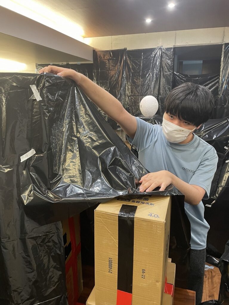 ココイロ夏祭準備
